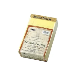 TOPS Second Nature Notepads, 5" x 8", Narrow, Canary, 50 Sheets/Pad, 12 Pads/Pack (TOP 74840)