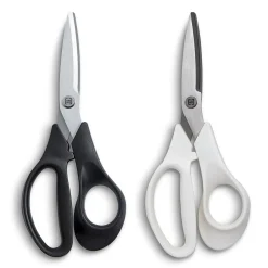 TRU RED™ 7" Stainless Steel Scissors, Straight Handle, 2/Pack (TR55034)