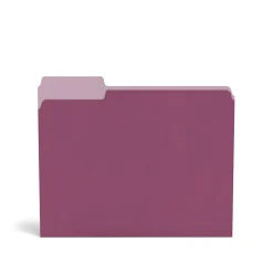 TRU RED™ File Folders, 3-Tab, Letter Size, Assorted Jewel Tone Colors, 100/Pack (TR58172)