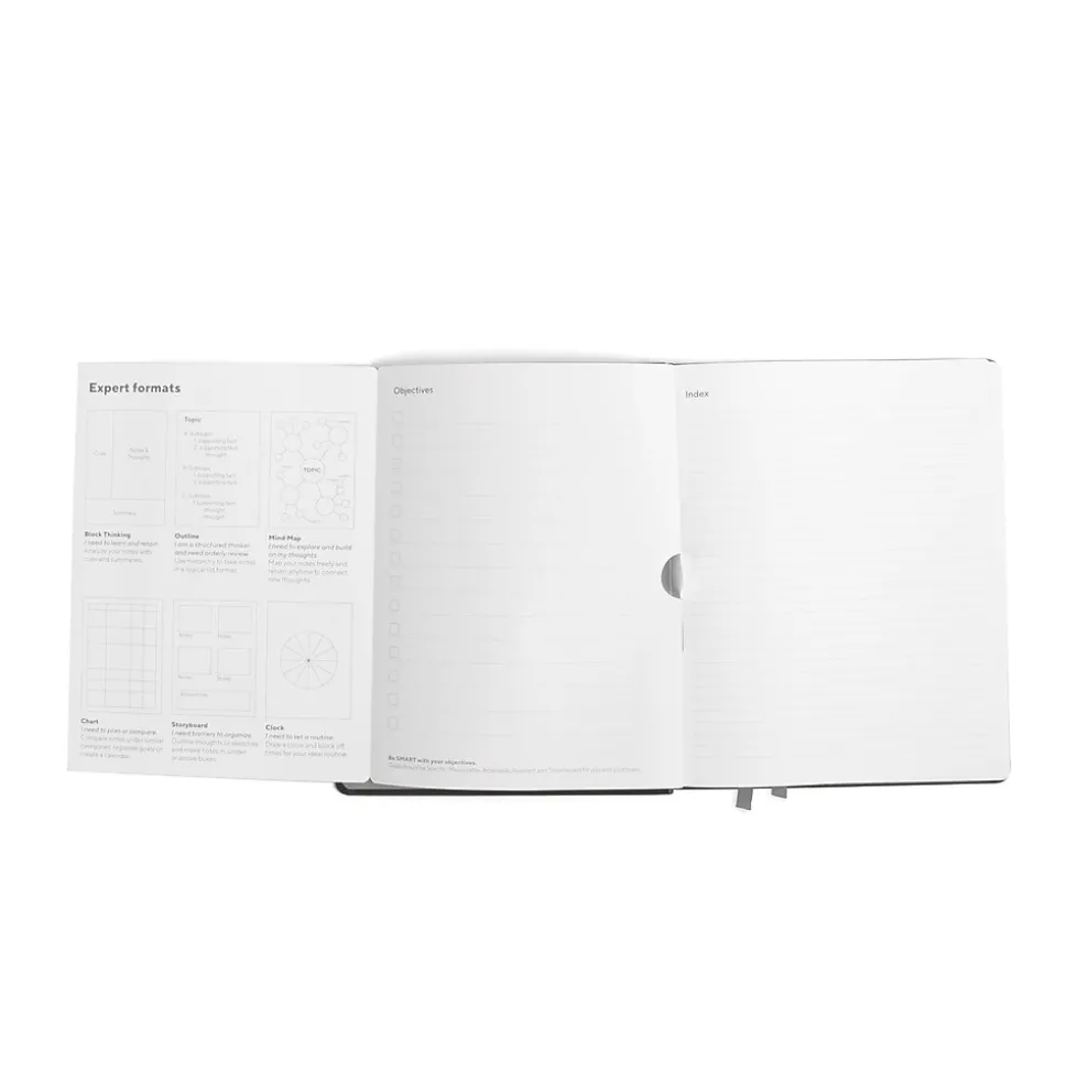 TRU RED™ Large Explore Journal, Dotted, Black (TR58430-CC)