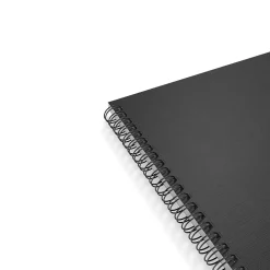 TRU RED™ Large Soft Cover Ruled Notebook, Black (TR54984)