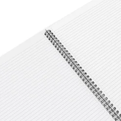 TRU RED™ Large Soft Cover Ruled Notebook, Black (TR54984)