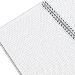 TRU RED™ Medium Hard Cover Ruled Notebook, Gray/Purple (TR55742)