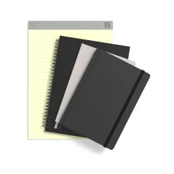 TRU RED™ Medium Soft Cover Meeting Notebook, Black (TR54988)