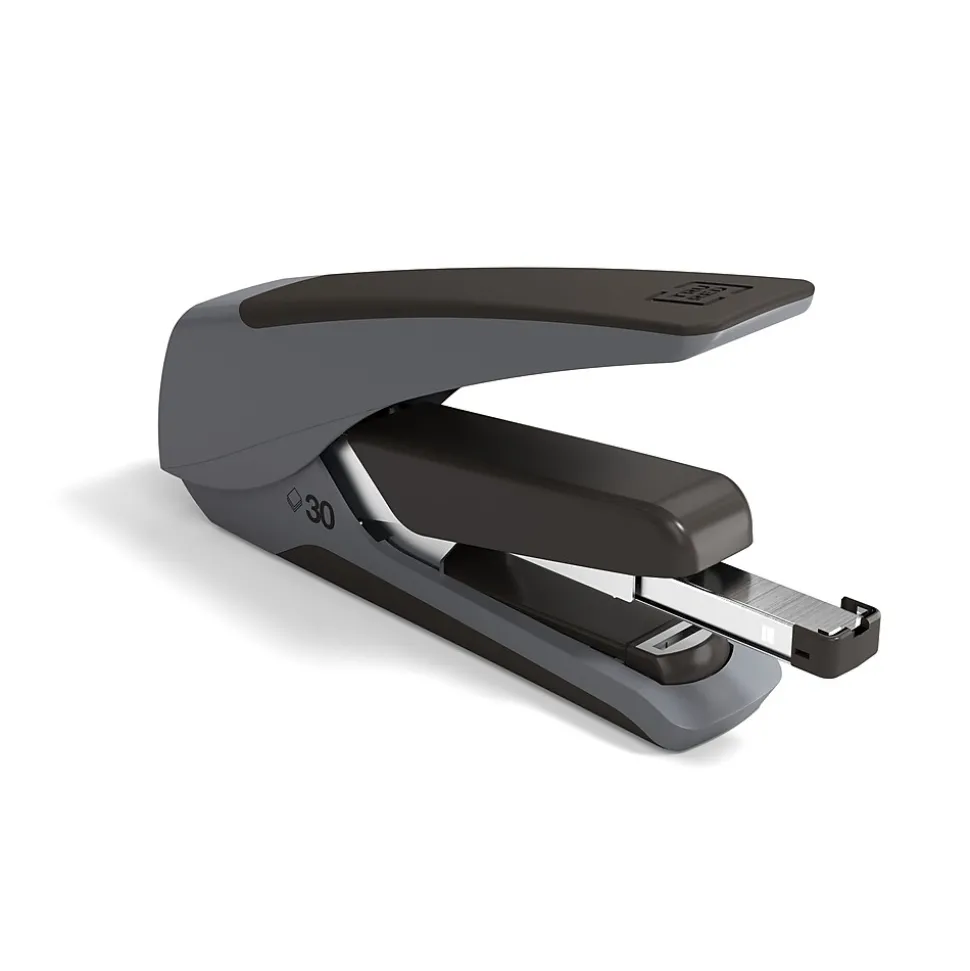 TRU RED™ One-Touch Executive Desktop Stapler, 30-Sheet Capacity, Black (TR58489)