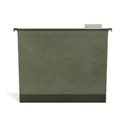 TRU RED™ Premium Hanging File Folder, 5-Tab, Letter Size, Standard Green, 20/Pack (TR45538)