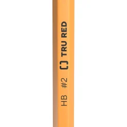 TRU RED™ Pre-Sharpened Wooden Pencil, 2.2mm, #2 Medium Lead, 48/Pack (TR58560)