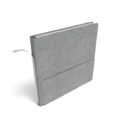 TRU RED™ Square Explore Journal, Dotted, Gray (TR58433-CC)