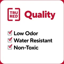 TRU RED™ Tank Permanent Markers, Chisel Tip, Black, 5/Pack (TR54523)