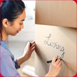 TRU RED™ Tank Permanent Markers, Chisel Tip, Black, 5/Pack (TR54523)