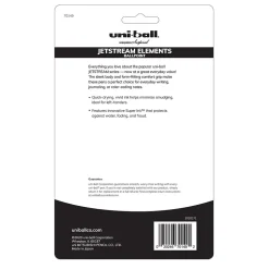 uni Jetstream Elements Ballpoint Pens, Medium Point, 1.0mm, Assorted Ink, 6/Pack (70149)