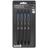uniball 207 Plus+ Retractable Gel Pens, Medium Point, 0.7mm, Blue Ink, 4/Pack (70457)