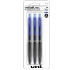 uniball 307 Retractable Gel Pens, Medium Point, 0.7mm, Blue Ink, 3/Pack (1927593)