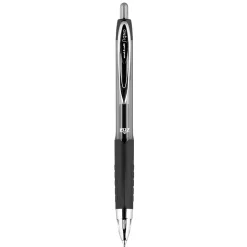 uniball 207 Retractable Gel Pens, Medium Point, 0.7mm, Black Ink, 5/Pack (1960239)