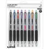 uniball 207 Retractable Gel Pens, Medium Point, 0.7mm, Assorted Ink, 8 Pack (40110)