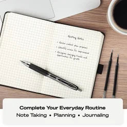 uni-ball 207 Signo RT Retractable Gel Pens, Medium Point, 0.7mm, Blue Ink, 4/Pack (45532PP)