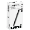 uni-ball Deluxe Rollerball Pens, Micro Point, Black Ink, 12/Pack (60025)