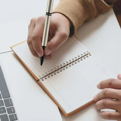 uniball Deluxe Rollerball Pen, Micro Point, 0.5mm, Blue Ink (60027)