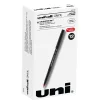 uniball Onyx Rollerball Pen, Micro Point, 0.5mm, Red Ink, Dozen (60042)