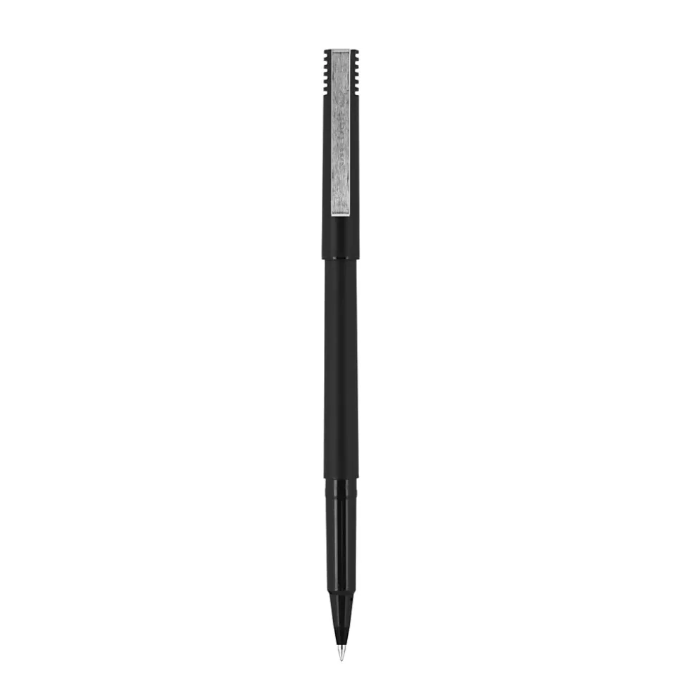 uniball Roller Rollerball Pens, Micro Point, 0.5mm, Black Ink (60151)