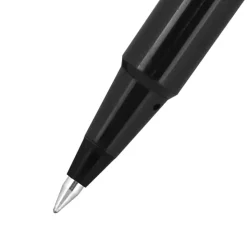 uniball Roller Rollerball Pens, Micro Point, 0.5mm, Black Ink (60151)