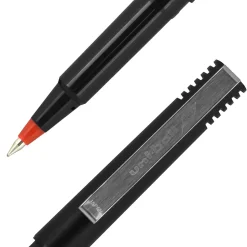 uniball Roller Rollerball Pens, Micro Point, 0.5mm, Red Ink (60152)