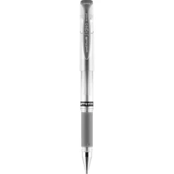 uniball Signo Gel Impact Pens, Bold Point, 1.0mm, Silver Ink (60658)
