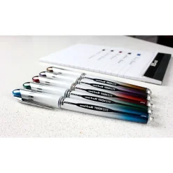 uni-ball Vision Elite Rollerball Pens, Bold Point, Blue-Black Ink, 12/Pack (61232)