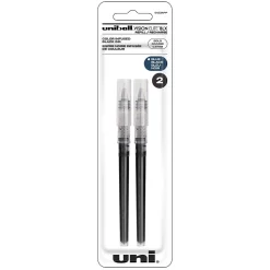 uni-ball Vision Elite Rollerball Pen Refill, Bold Point, Blue/Black Ink, 2 Pack (61234PP)