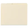 Universal File Folder, Straight Cut, Letter Size, Manila, 100/Box (UNV12115)