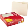 Universal Top Tab File Folders, 1 Tab, Letter Size, Manila, 100/Box (UNV12113)