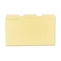 Universal Top Tab File Folders, 1 Tab, Letter Size, Manila, 100/Box (UNV12113)
