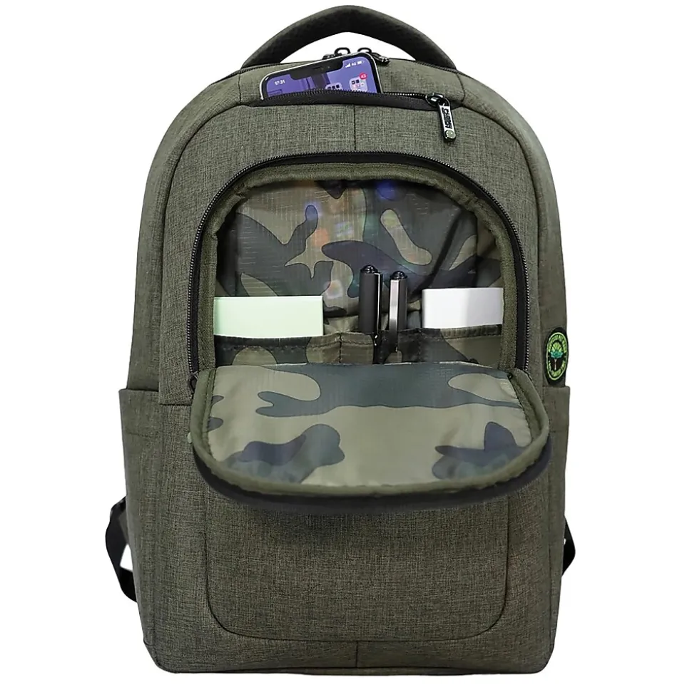 Urban Factory CYCLEE City Edition 14" Laptop Backpack, Khaki (ECB34UF)