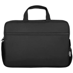 Urban Factory NYLEE 17.3" Polyester Water Resistant Laptop Bag, Black, 20/Pack (KIT17UBFX20PKSTP)