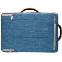 Vangoddy Slate 15.6" Nylon Water Resistant Laptop Bag, Slate Blue (LAPLEA031)