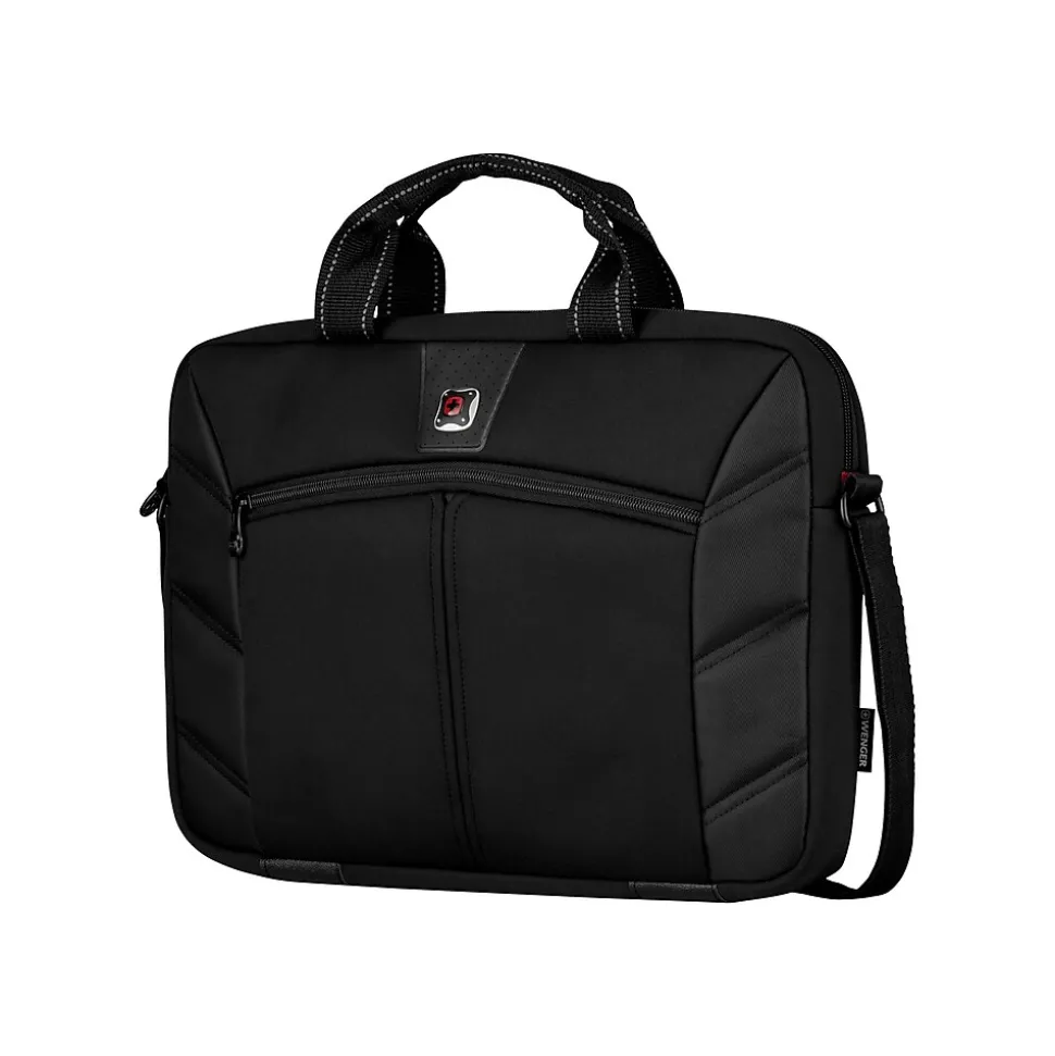 Wenger Sherpa Laptop Case, Black Polyester (605295)