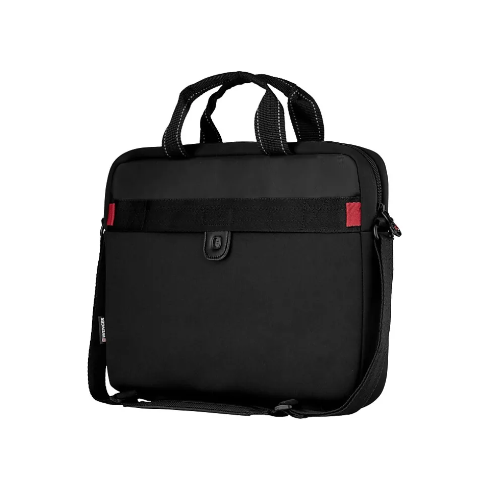 Wenger Sherpa Laptop Case, Black Polyester (605295)