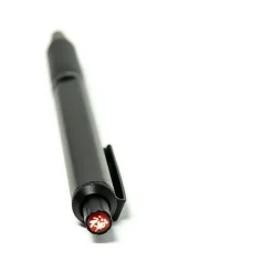 Zebra G-750 Retractable Gel Pens, Medium Point, Black/Blue Ink, 2/Pack (49802)