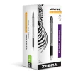 Zebra Jimnie Rollerball Pen, Medium Point, 0.7mm, Assorted Ink, 24 Pack (14410)