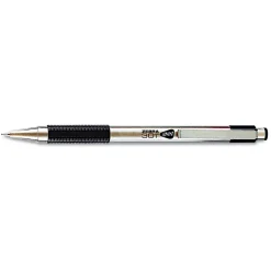 Zebra Retractable Gel Pen, Medium Point, 0.7mm, Black Ink (41311)