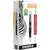Zebra Sarasa Dry X10 Retractable Gel Pen, Medium Point, 0.7mm, Black Ink, Dozen (42610)