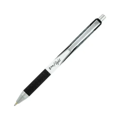 Zebra Z-Grip Flight Retractable Ballpoint Pen, Bold Point, 1.2mm, Black Ink, Dozen (21910)