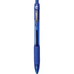 Zebra Z-Grip Retractable Ballpoint Pen, Fine Point, 0.7mm, Blue Ink, Dozen (23920)